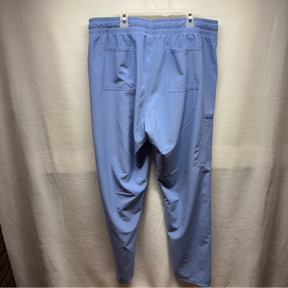 Cherokee Allura Light Blue Scrub Pants XL Excellent Condition - Picture 6 of 6